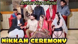 @Amber naz official  nikkah ceremony