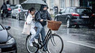 Chaotic weather in Europe ravages Denmark and Spain