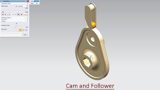 Cam and Follower--Modelling and Motion Simulation (Video Tutorial)--Siemens NX