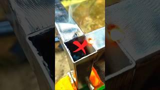 holo corner cover new trick #welding #welder #indiastickwelder