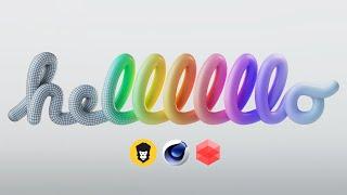 How To Create The "Hello" iMac Animation In Cinema 4D