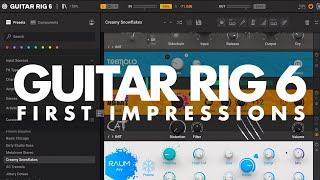 Native Instruments Guitar Rig 6...First Impressions