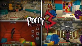 Poppy Playtime Chapter 3 full gameplay in Minecraft