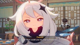 Paimon is so cute when she’s angry  | Genshin Impact Funny Moments