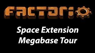 Factorio Space Extension Megabase Tour