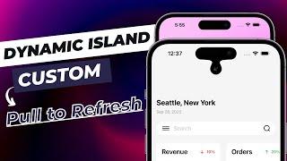 Adapting Dynamic Island into a Custom Pull to Refresh - Xcode 14 - SwiftUI Tutorials