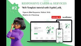 #2 Learn advance web designing with material UI from beginning || responsive cards and services