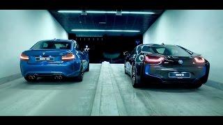 BMW i8 vs BMW M2 - When two worlds meet