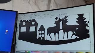 How to create a dxf file using Inkscape.  Myplasm on my STVCNC table. Please Subscribe