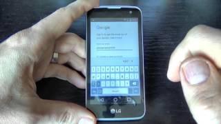 LG K4 - How to add and remove an Google account