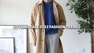 Styling Men's 2022 Fall Fashion Trends