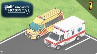 100 patients per day, 2 ambulances game Project Hospital UA | #7