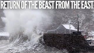 Harbour slammed by epic storm - Stonehaven vs The Beast from the East 2021!