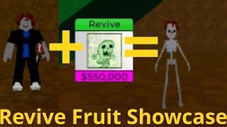 Revive Fruit Showcase in Blox Fruits