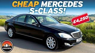 I BOUGHT A CHEAP LOW MILEAGE MERCEDES S-CLASS FOR £4,250!