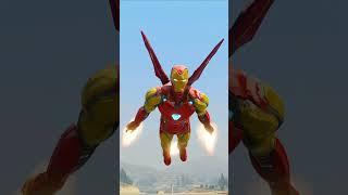 HULK AND IRON MAN SAVING SPIDER-MAN #spiderman #gta5 #shorts