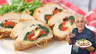 Stuffed Chicken Rolls