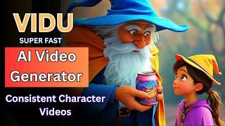 VIDU AI - AI Video generator creates videos with Consistent Characters