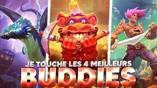 J'ENCHAINE LES 4 MEILLEURS BUDDIES POSSIBLES A LA SUITE | Maverick Hearthstone Battlegrounds