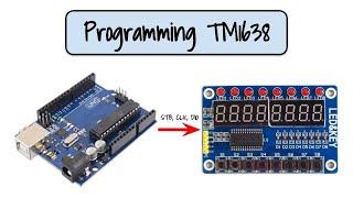 TM1638 Programming Using Arduino