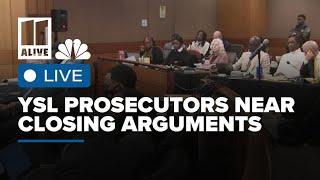 LIVE TRIAL STREAM: State nears closing arguments in YSL RICO trial