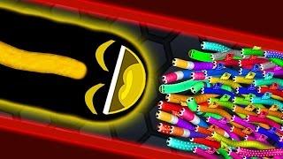 Slither io   MAGIC JELLY SNAKE vs 3500 SNAKES!    Epic Slitherio Gameplay! Slitherio Funny Moments