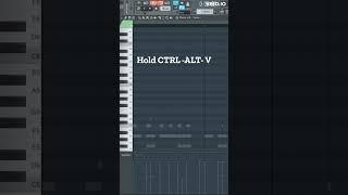 How to edit ghost notes on your piano roll. #producer #flstudio #shorts