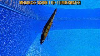 Megabass Vision 110+1 Underwater