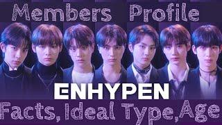 ENHYPEN Members Profile ( Facts, Ideal type, Position, Age,)