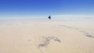 Jetman Flies in The High Performance Suit