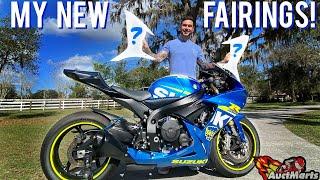 My New GSXR Fairings!!! - Auctmarts Fairings Unboxing