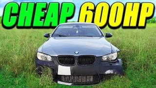 I Bought An Abandoned 600HP BMW For $1,600 (BIG TURBOS)