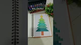  # Pixel Art Idea #pixels #mini #art #christmas #christmas trees ️️