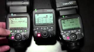 Using the Yongnuo 600ex-rt and YN-E3-RT Together