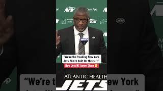 New Jets head coach on Day 1 ️ (via @snytv)