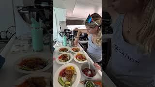 Day in the life of a private chef on a yacht!!! #sailing #belowdeck #privatechef #yacht #bahamas
