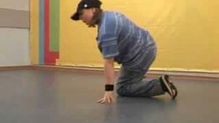 Обучающее видео break dance(брейк-данс): связка 1