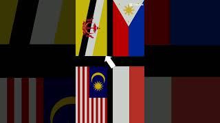 Which Four Country is Your Favorite? #Flags #CountryHumans #Capcut #Template