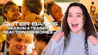 Reacting To The OUTER BANKS Season 4 Teaser Trailer + Theories!! jj punches rafe?! sarah pregnant?!