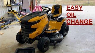 Cub Cadet XT1 Enduro Series LT46 Oil Change DIY