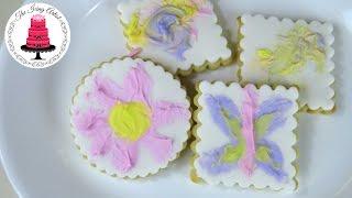 Mother's Day Finger Painting Cookies - How To With The Icing Artist