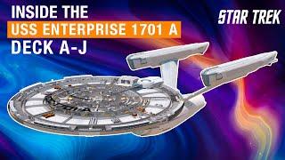 Star Trek:  Inside the USS  Enterprise NCC-1701-A/Refit (Deck A-J)