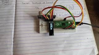 Raspberry pi Pico I2C Oled with Ultrasonic Sensor