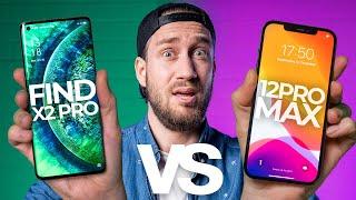 iPhone 12 Pro Max vs Oppo Find X2 Pro! | VERSUS