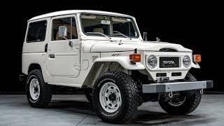 "2025 Toyota Land Cruiser FJ40 Review - Classic Off-Road Legend Revived!"