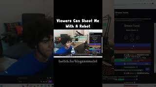 Viewers Can Shoot Me With A Robot