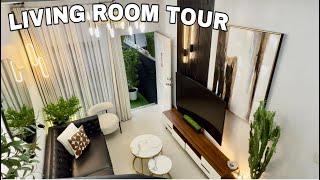 Minimalist LIVING ROOM TOUR