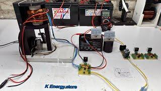 Bedini SSG circuit and Generator mode circuit on one board switchable