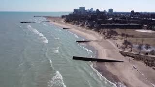 Полёт вдоль берега расшугал чаек./Dashed along the coast for 0.553 miles. Scared away the seagulls.