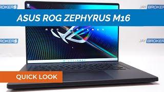 ASUS ROG Zephyrus M16 GU603 Core i9-11900H 2.5GHz 16GB 1TB RTX 3060 16" GU603HM-211.ZM16 Gaming
